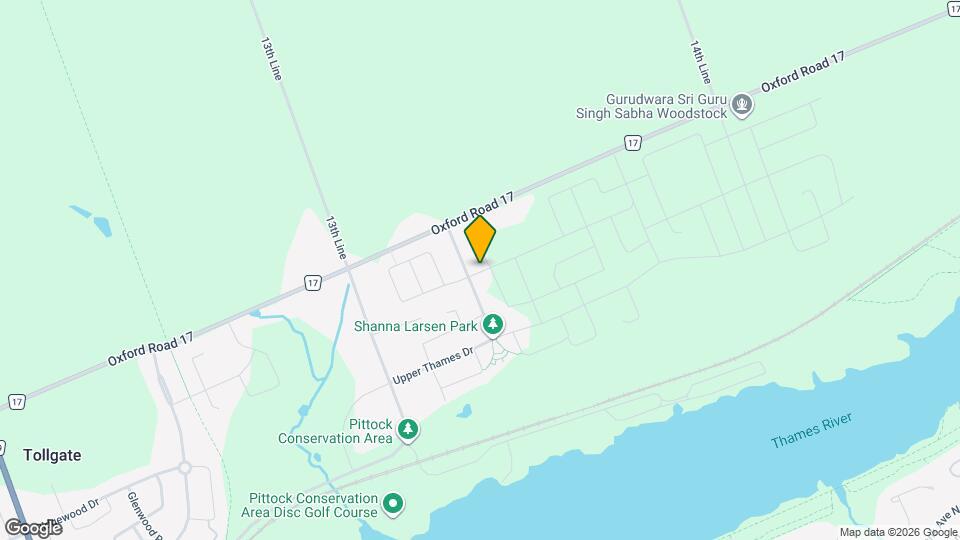 522 Thompson St Map and Location Details