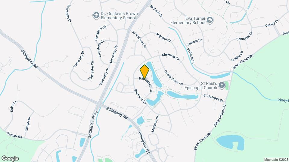 12129 Pawtucket Ln Map and Location Details