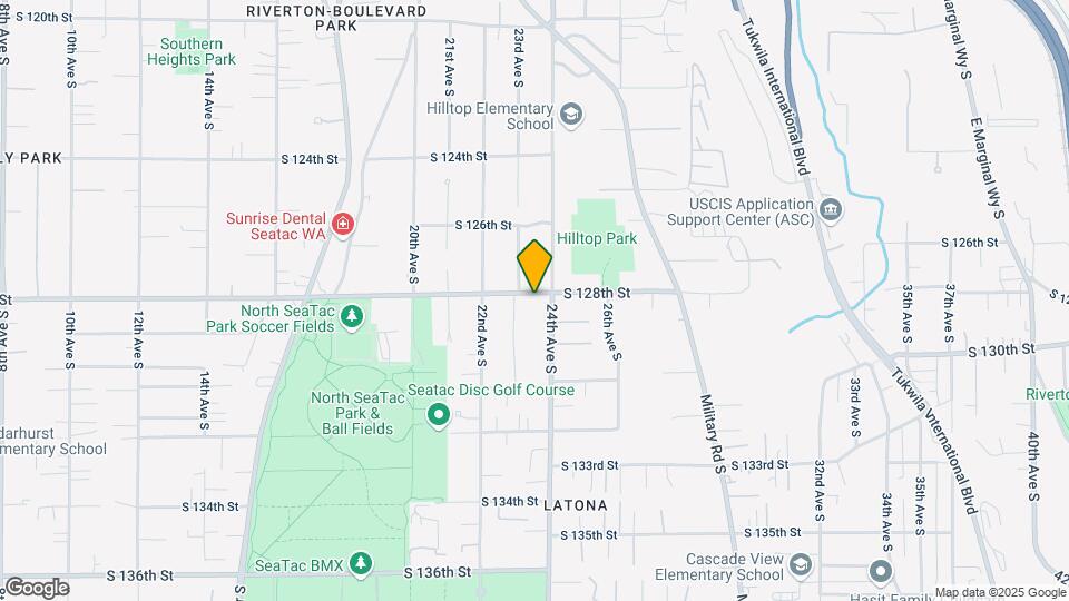 2317 S 128th St Map and Location Details