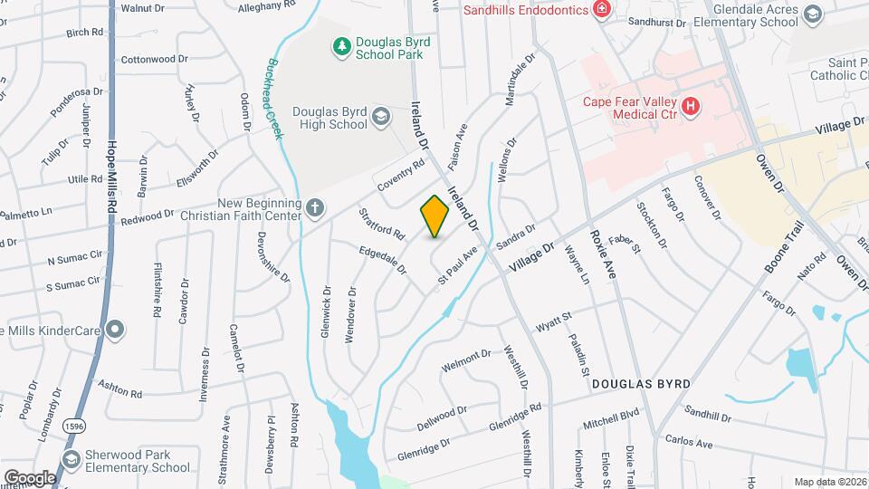 1728 St Augustine Ave Mapa y Detalles de la Ubicación