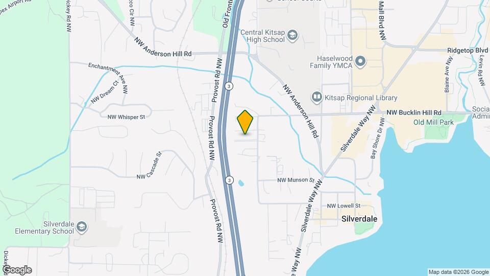 9467 Silverdale Loop Rd NW Map and Location Details