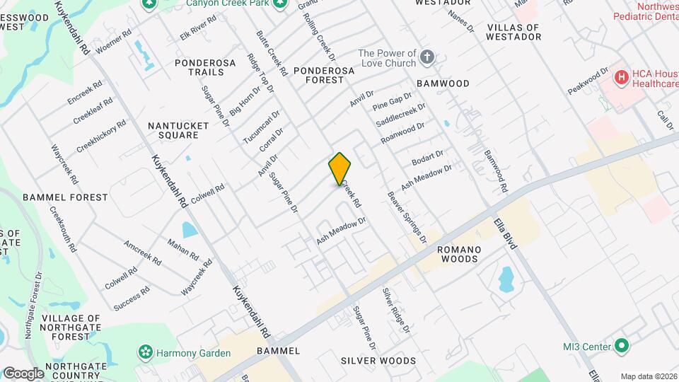 1807 Hamlin Valley Dr Map and Location Details