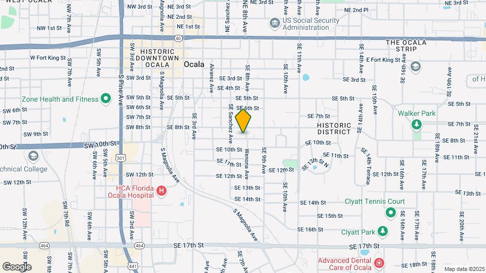 731 SE 9th St Map and Location Details