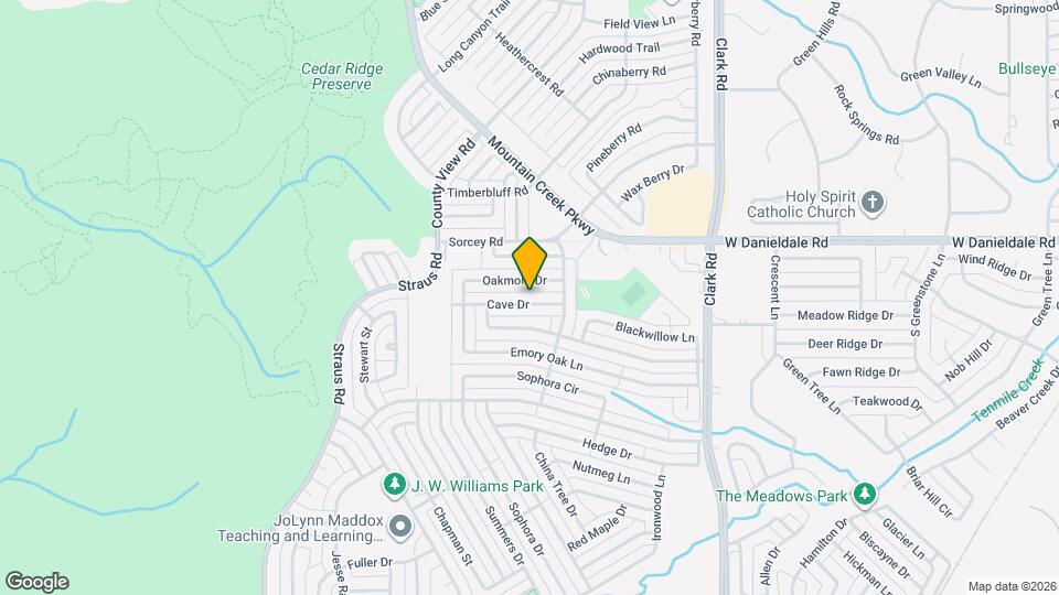 7327 Cave Dr Map and Location Details