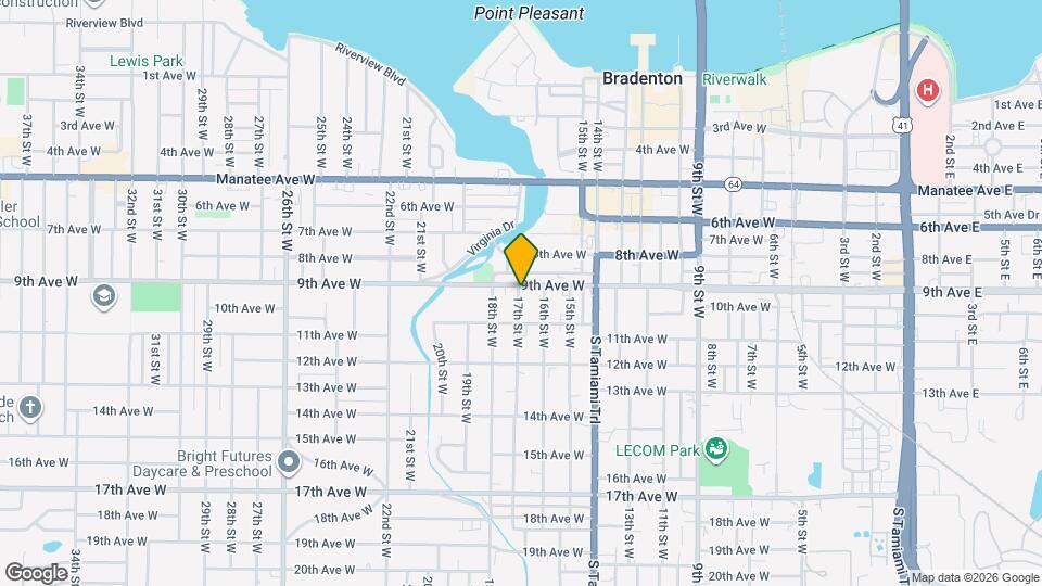 1625 9th Ave W Map and Location Details