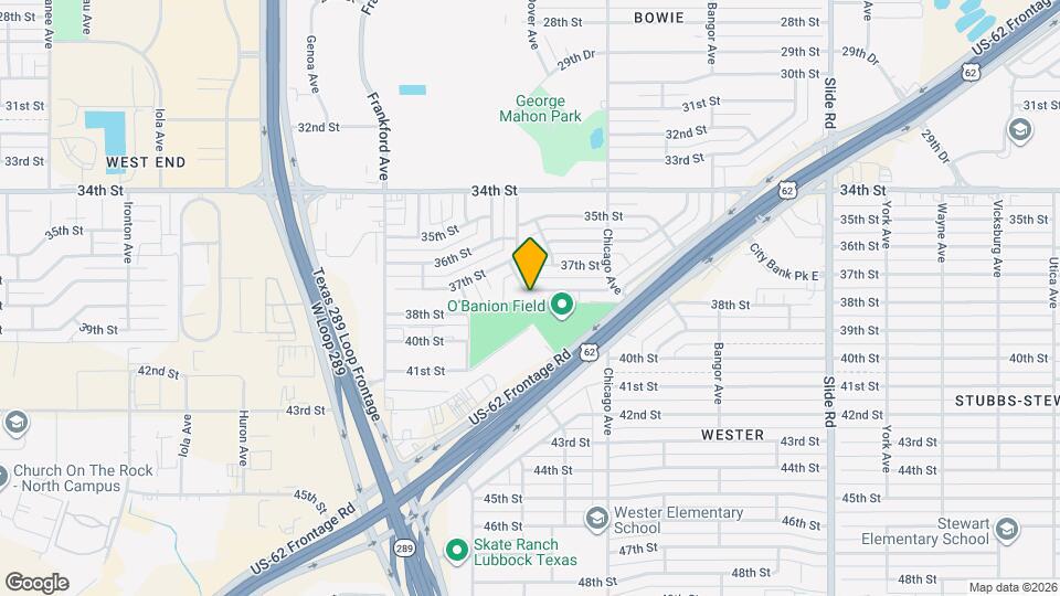 5617 38th St Map and Location Details