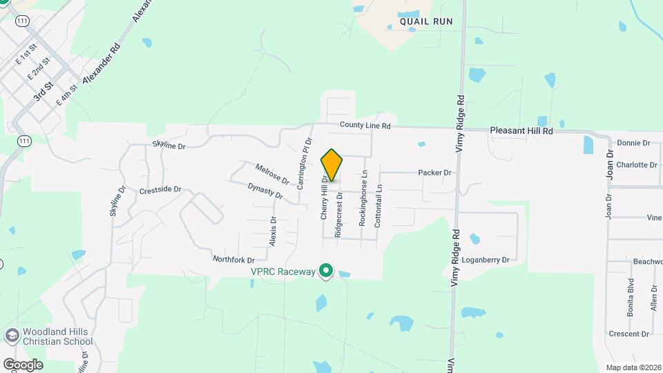 13206 Meadowview Dr Map and Location Details