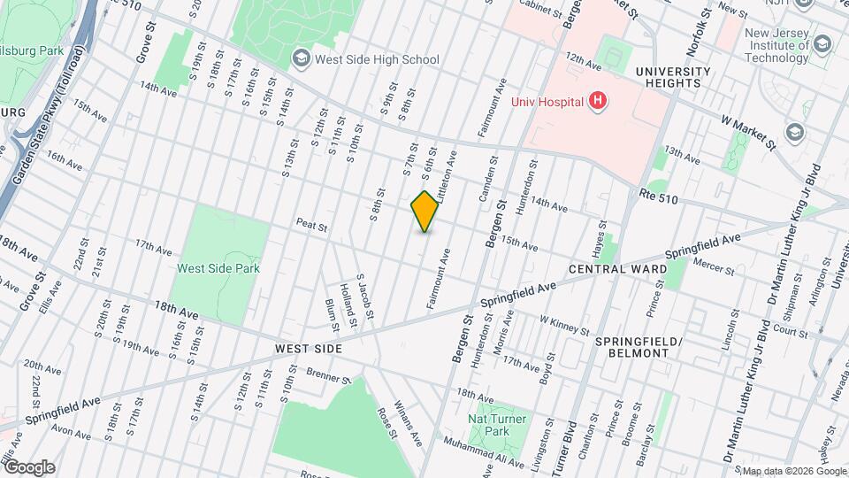 307-347-347 Littleton Ave, Unit 311-3A Map and Location Details