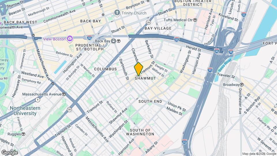 50 Union Pk Map and Location Details