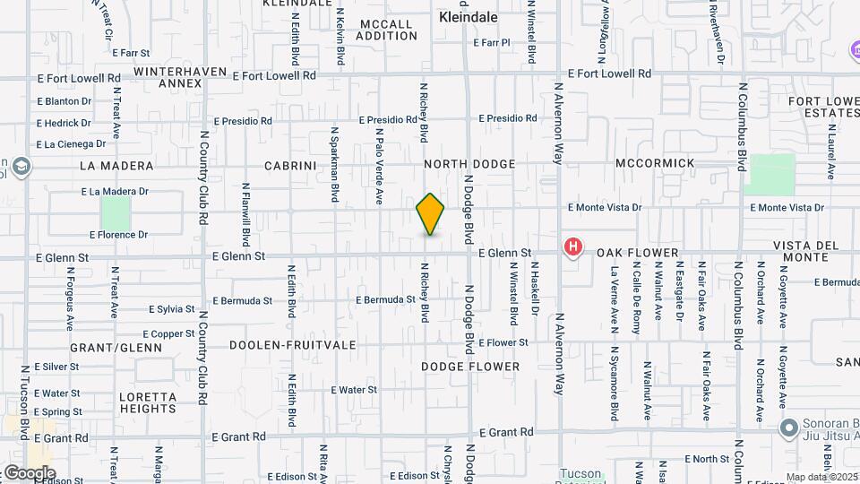 2818 N Richey Blvd Map and Location Details