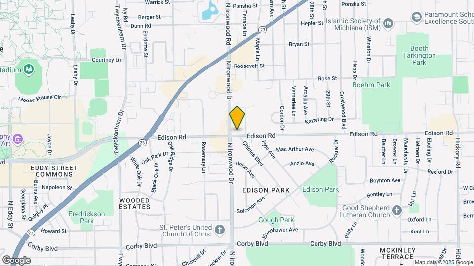 2307 Edison Rd Map and Location Details