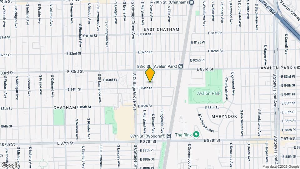 8352 S Drexel Ave Map and Location Details