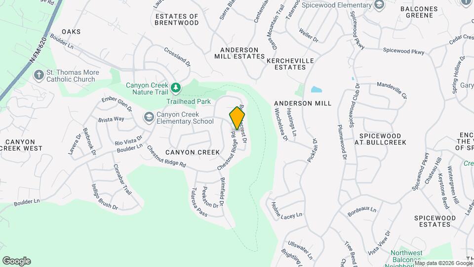 10620 Chestnut Ridge Rd Map and Location Details