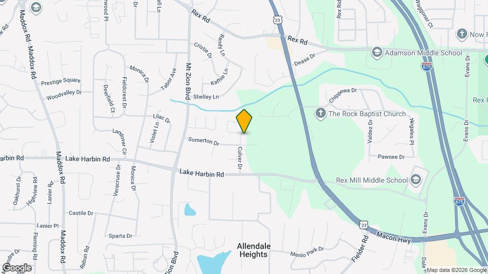 6234 Culver Dr Map and Location Details