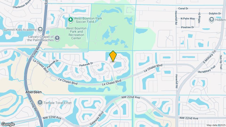 5531 Parkwalk Cir E Map and Location Details