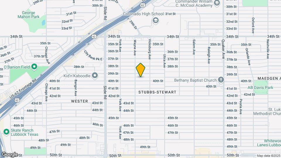 4914 40th St Map and Location Details