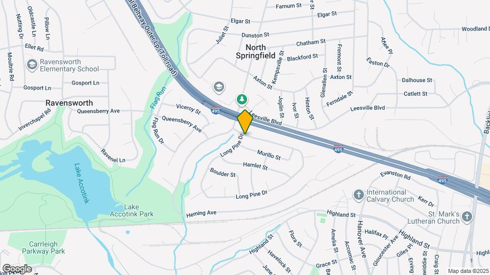 7410 Long Pine Dr Map and Location Details