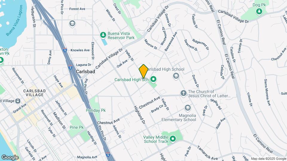 3355 Valley St Mapa y Detalles de la Ubicación