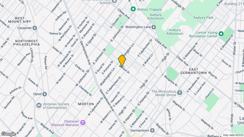 6214 Morton St Map and Location Details
