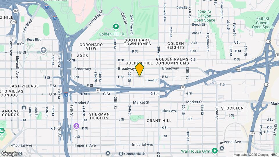 2663 E St Mapa y Detalles de la Ubicación