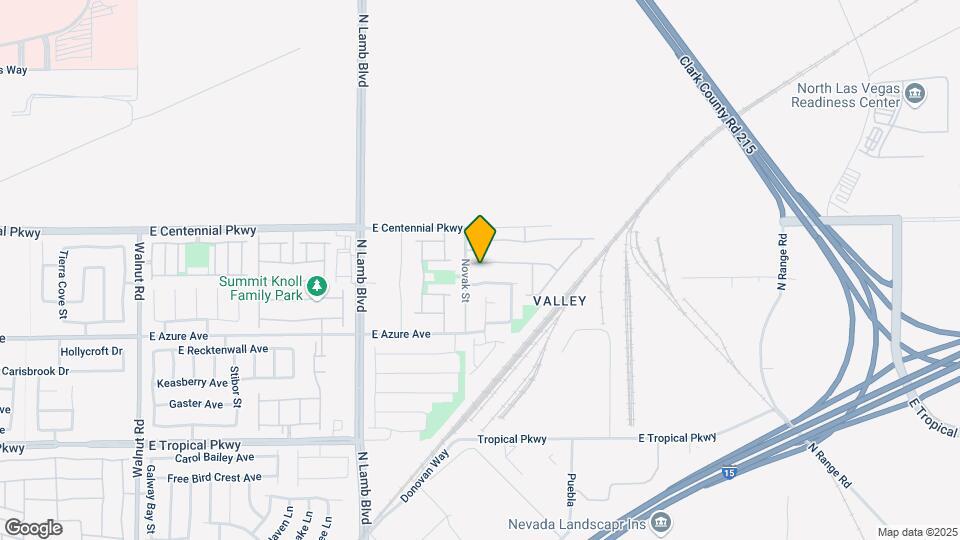 4515 Amberley Ridge Ave Map and Location Details