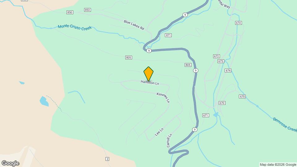 237 Hamilton Ln Map and Location Details