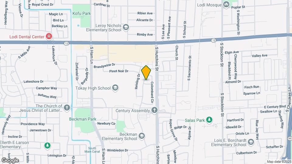 621 Tawny Port Dr Map and Location Details