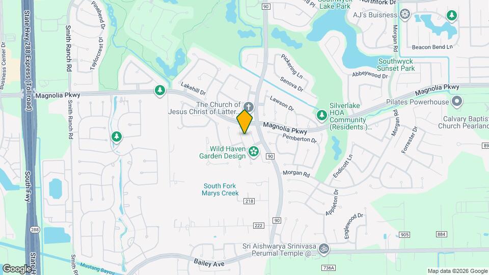 3127 Edgewood Dr Map and Location Details