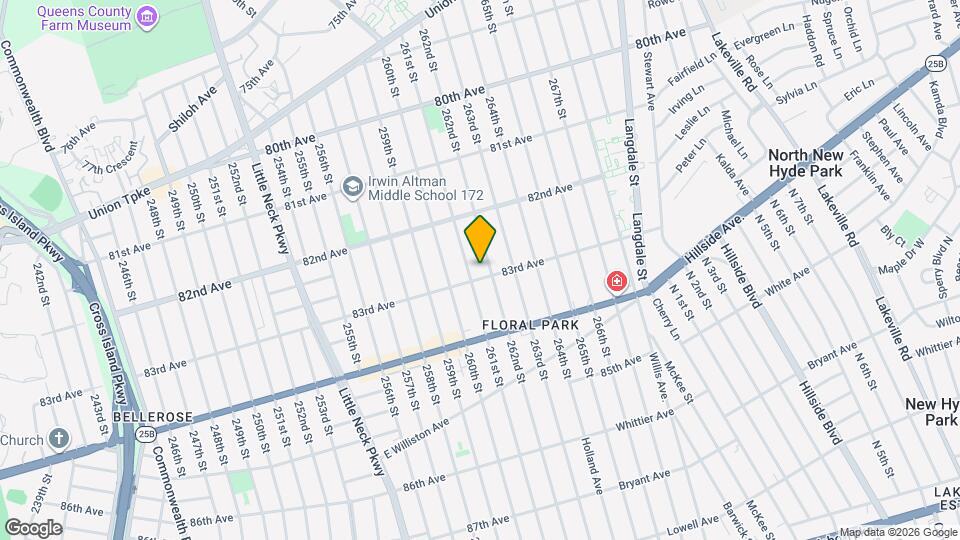 261-11 83rd Ave Mapa y Detalles de la Ubicación