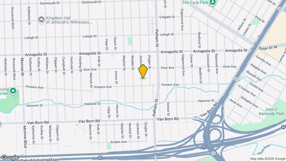 4995 Jackson St Map and Location Details