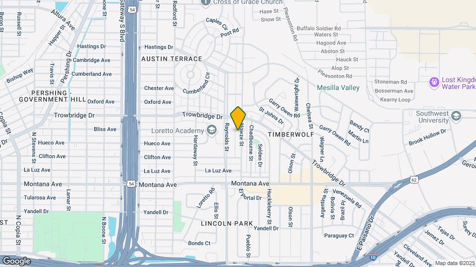 1317 Howze St Mapa y Detalles de la Ubicación