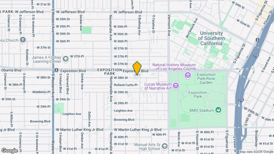 1161 W 38th St Map and Location Details