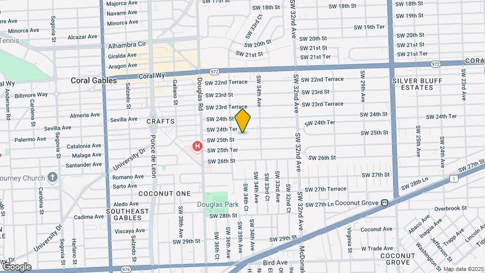 3511 SW 25th St Map and Location Details