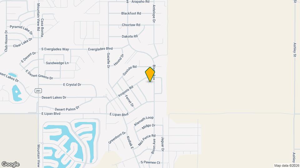 5725 Bison Ave Map and Location Details