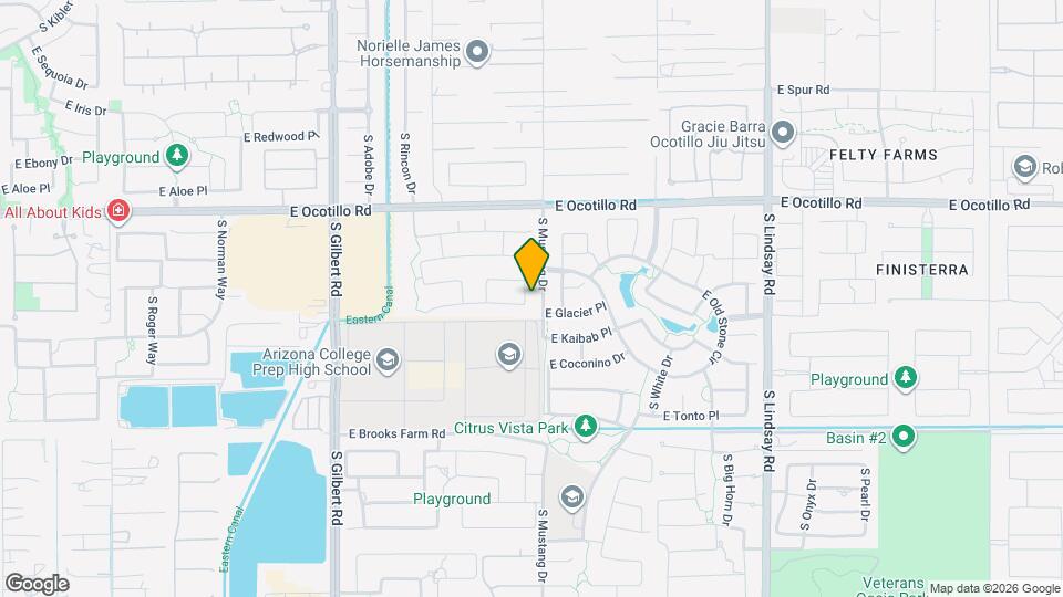 4213 S Buckskin Way Mapa y Detalles de la Ubicación