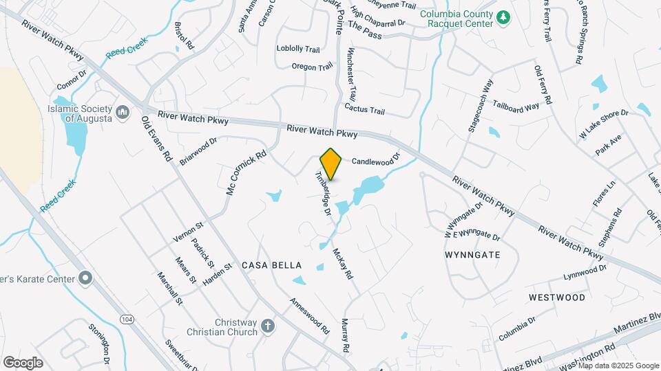 322 Timberidge Dr Map and Location Details