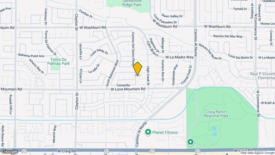 1332 Royal Creek Map and Location Details