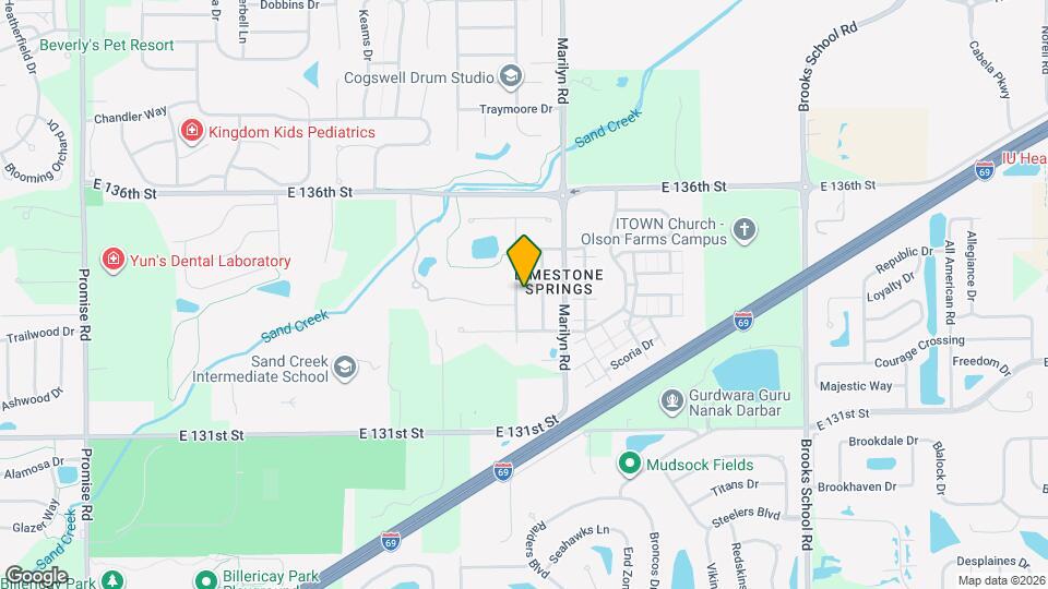 13373 Smokey Quartz Ln Mapa y Detalles de la Ubicación