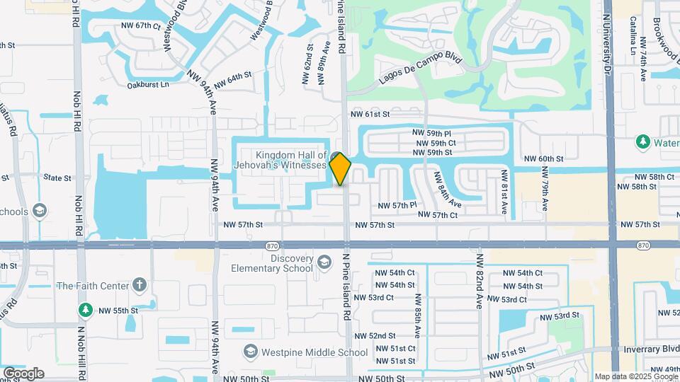 8851 N Isles Cir Map and Location Details