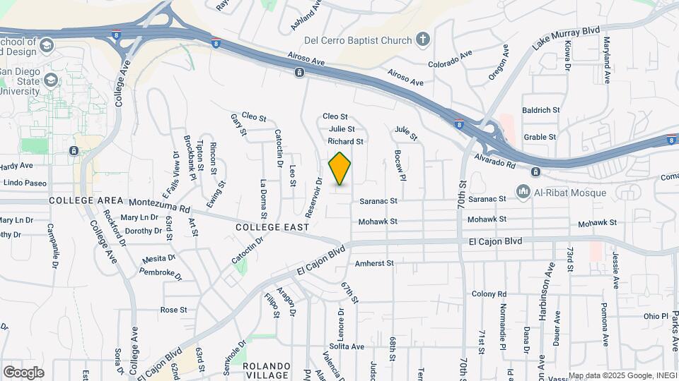 5051 Lenore Dr Map and Location Details