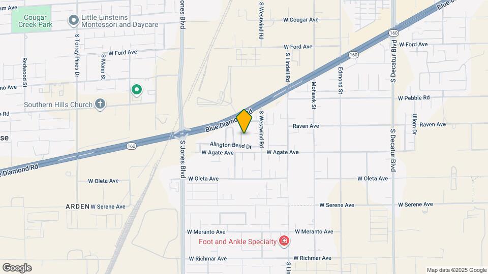 9036 Winchester Ridge St Map and Location Details