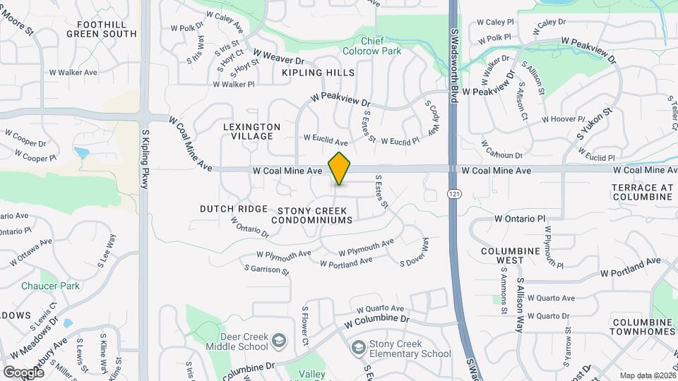 8993 W Ontario Ave Mapa y Detalles de la Ubicación