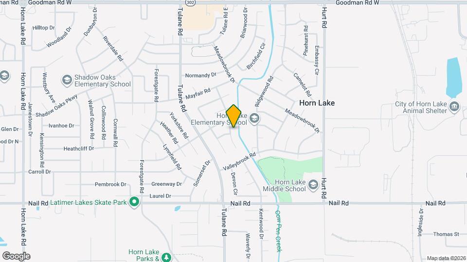 6360 Greenbriar Dr Map and Location Details