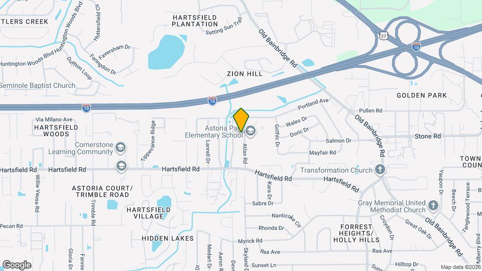 2438 Atlas Rd Map and Location Details