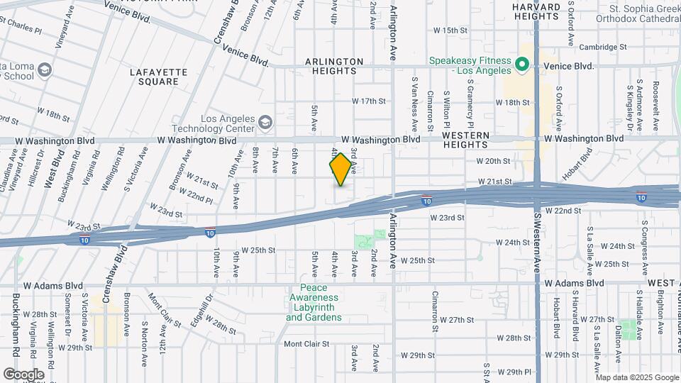 2120 4th Ave Mapa y Detalles de la Ubicación
