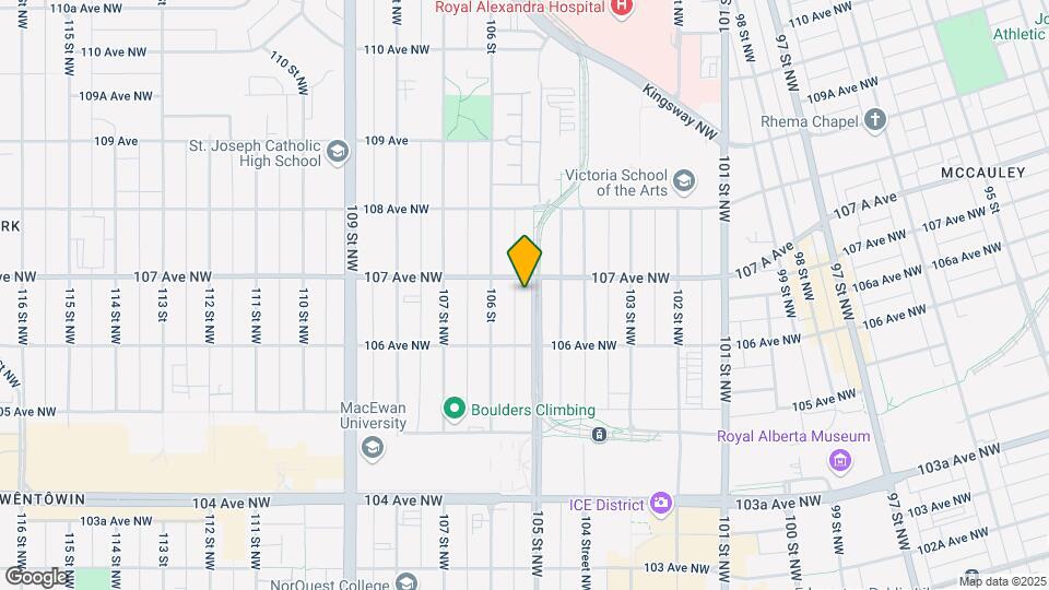 10652 105th St NW Map and Location Details
