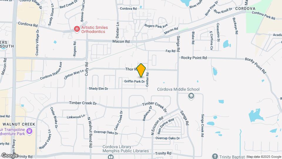 8580 Griffin Park Dr Map and Location Details