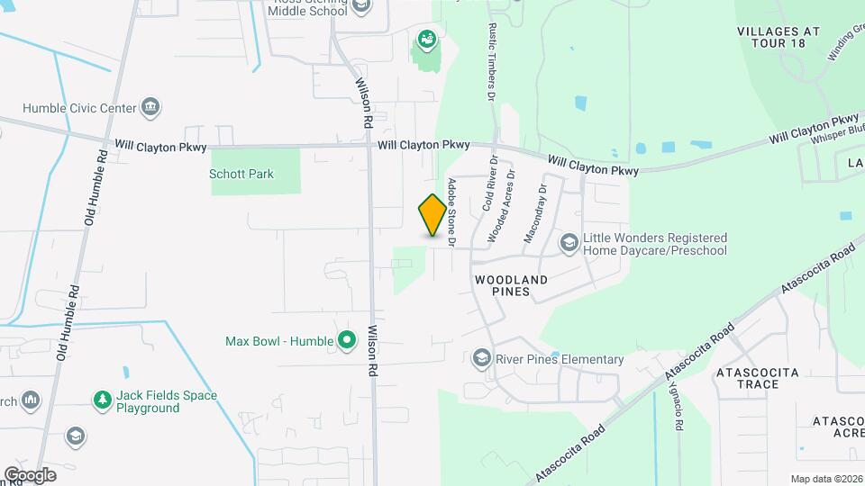 9211 Shaded Pines Dr Mapa y Detalles de la Ubicación