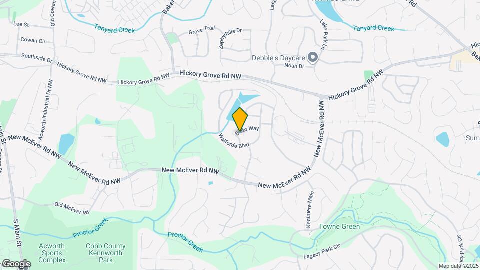 4458 Kentland Dr Map and Location Details