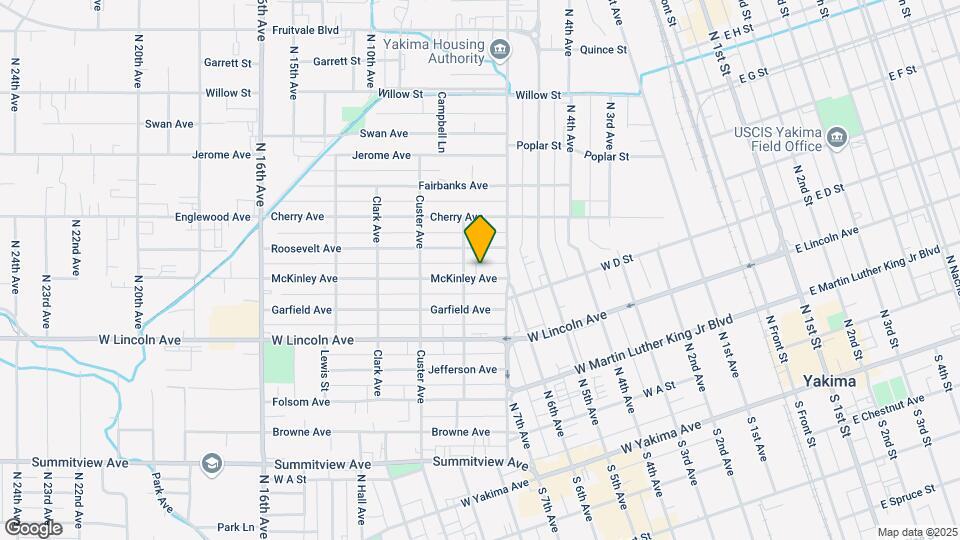 1115 Mckinley Ave Map and Location Details